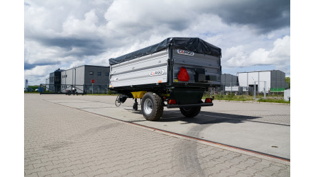 Metaltech vienos ašies puspriekabės – serija  J