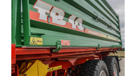 Metaltech tripusio vertimo puspriekabės – serija TB