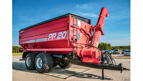 Metaltech perkrovimo puspriekabės – serija PP