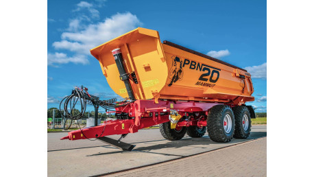 Metaltech statybinės puspriekabės – serija PBN