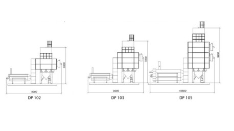 Porcijinio veikimo grūdų džiovyklos