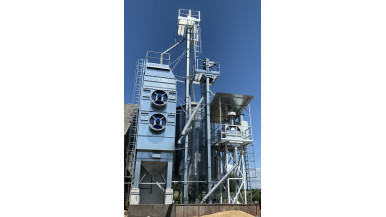 Porcijinio veikimo grūdų džiovyklos